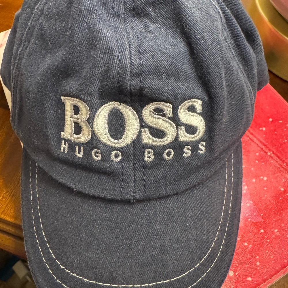 Hugo Boss Dark Blue Logo Cap